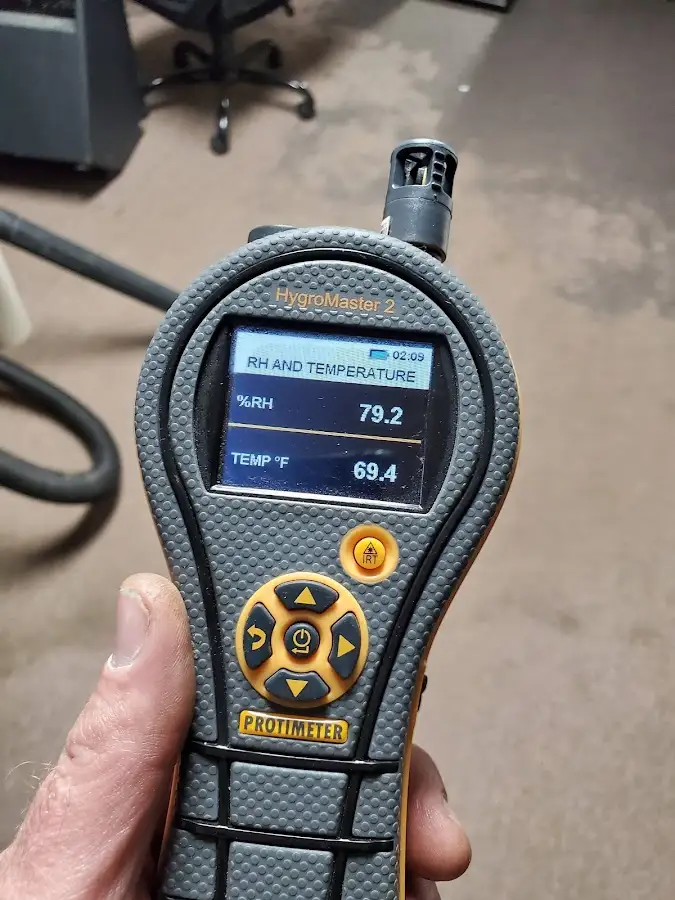 Moisture meter humidity assessment for Fire & Smoke Damage Restoration in Grosse Ile